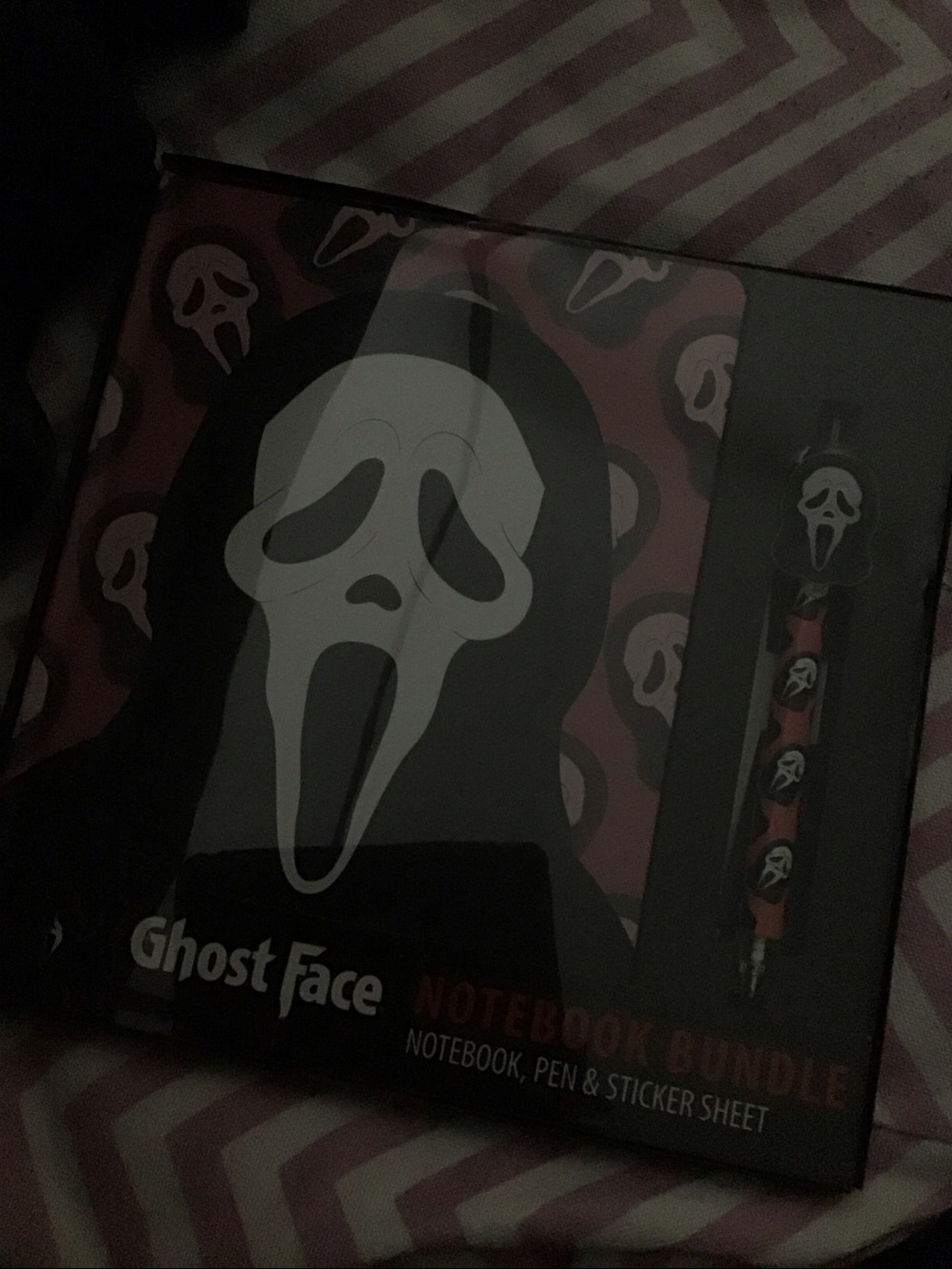 Pink Ghost Face Notebook Bundle - Picture 2 of 2